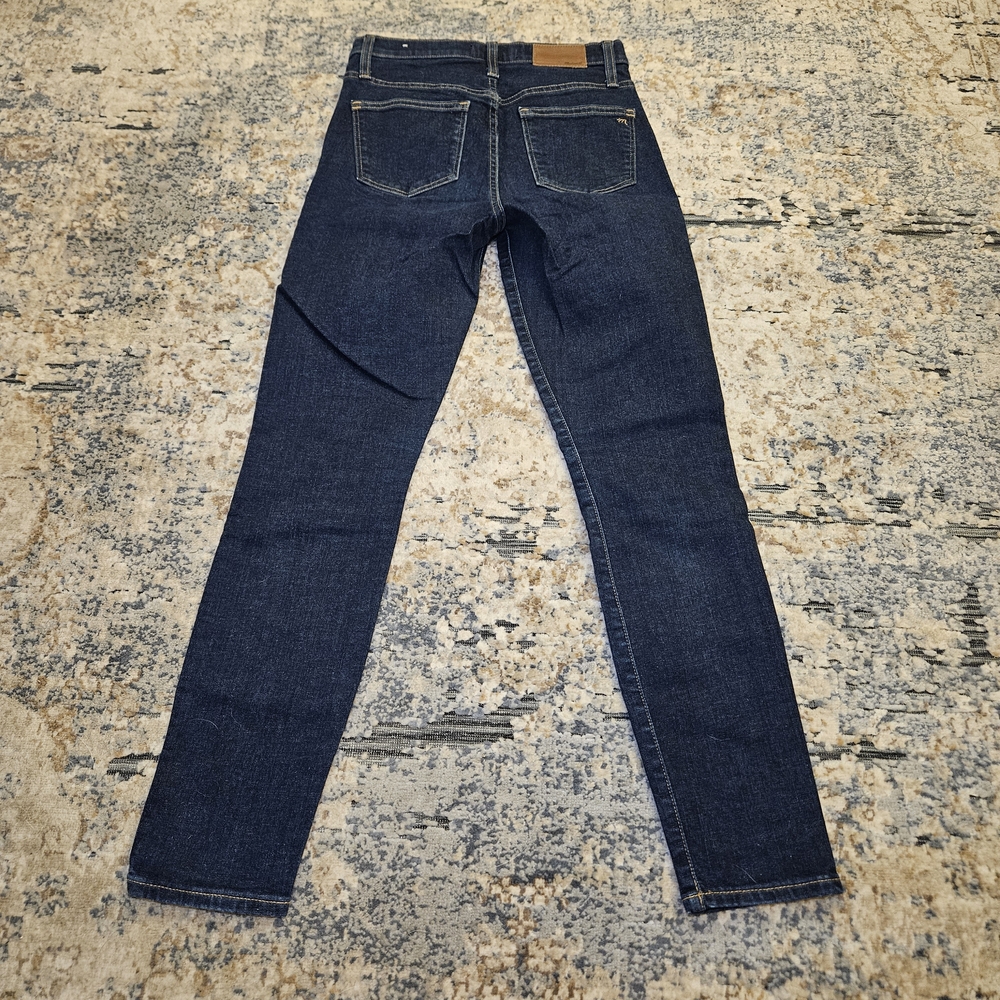 Madewell 10"‎ High-Rise Skinny Jeans Dark Wash 27 - Picture 2 of 12